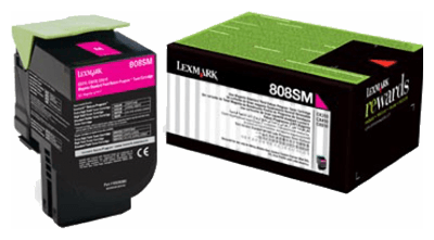 Lexmark 80C8SME Kırmızı Orjinal Toner