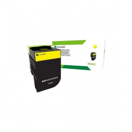 Lexmark 80C8SYE Sarı Orjinal Toner Lexmark 80C8SYE Sarı Orjinal Toner