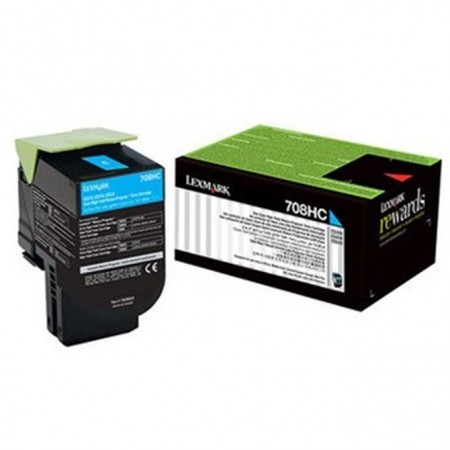 Lexmark 80C8XCE Mavi Orijinal Toner Lexmark 80C8XCE Mavi Orijinal Toner