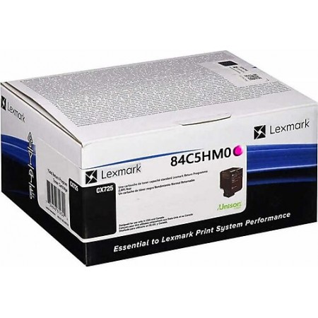 Lexmark 84C5HMO (CX725) Kırmızı Orjinal Toner Yüksek Kapasiteli Lexmark 84C5HMO (CX725) Kırmızı Orjinal Toner Yüksek Kapasiteli