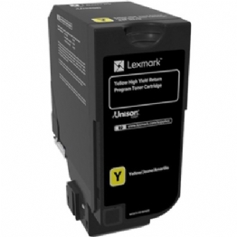 Lexmark  84C5HYE (CX725) Sarı Toner Orjinal 
