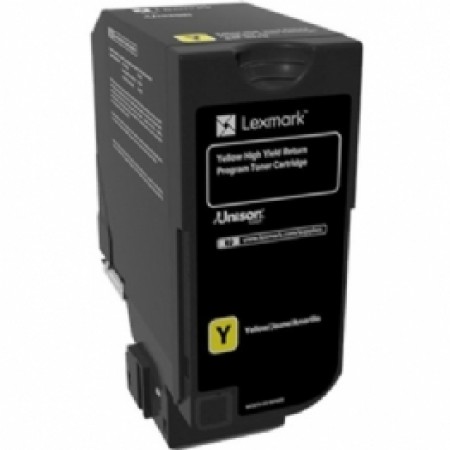 Lexmark 84C5HYE (CX725) Sarı Toner Orjinal Lexmark 84C5HYE (CX725) Sarı Toner Orjinal