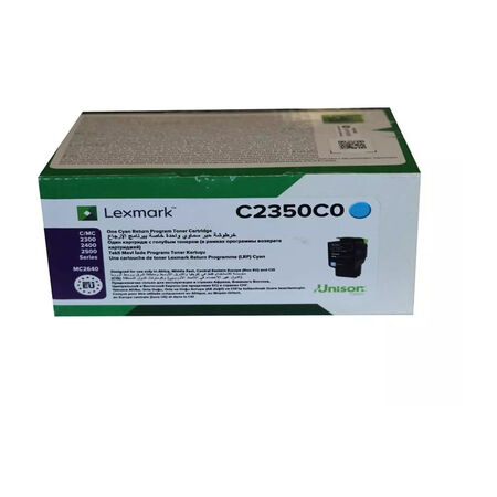 Lexmark (C2425) C2350C0 Mavi Orjinal Toner