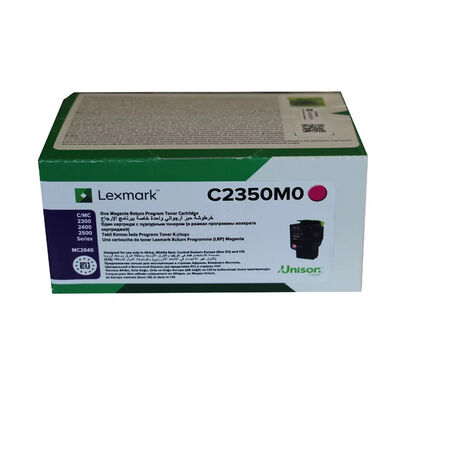 Lexmark (C2425) C2350M0 Kırmızı Orjinal Toner