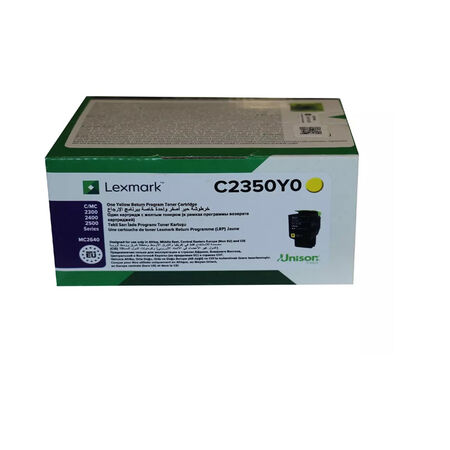 Lexmark (C2425) C2350Y0 Sarı Orjinal Toner