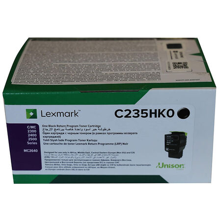 Lexmark (C2425) C235HK0 Siyah Orjinal Toner Yüksek Kapasiteli