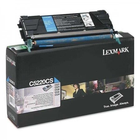 Lexmark C5220CS Mavi Orjinal Toner Lexmark C5220CS Mavi Orjinal Toner
