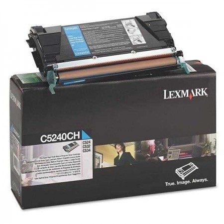 Lexmark C5240CH Mavi Orjinal Toner Lexmark C5240CH Mavi Orjinal Toner