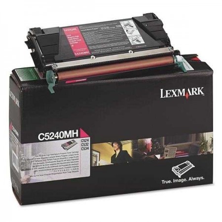 Lexmark C5240MH Kırmızı Orjinal Toner Lexmark C5240MH Kırmızı Orjinal Toner