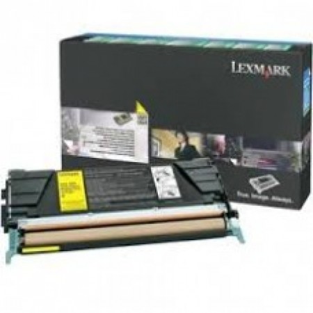 Lexmark C524H3YG Sarı Orijinal Toner Lexmark C524H3YG Sarı Orijinal Toner