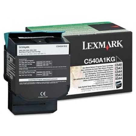 Lexmark (C540) C540A1KG Siyah Orjinal Toner Lexmark (C540) C540A1KG Siyah Orjinal Toner