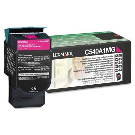 Lexmark C540A1MG Kırmızı Orjinal Toner Lexmark C540A1MG Kırmızı Orjinal Toner