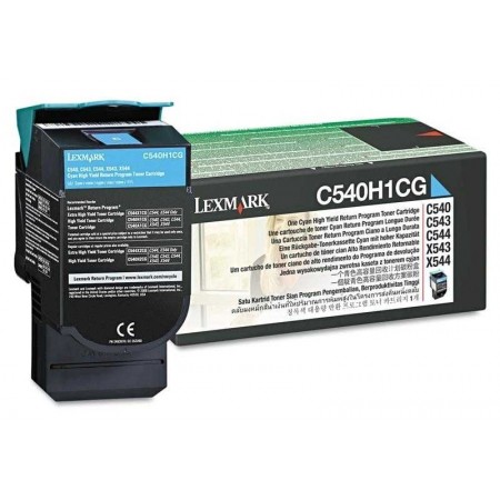 Lexmark C540H1CG Mavi Orjinal Toner Lexmark C540H1CG Mavi Orjinal Toner