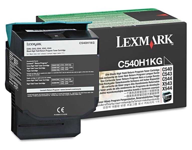 Lexmark C540H1KG Siyah Orjinal Toner