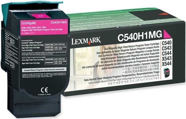 Lexmark C540H1MG Kırmızı Orjinal Toner