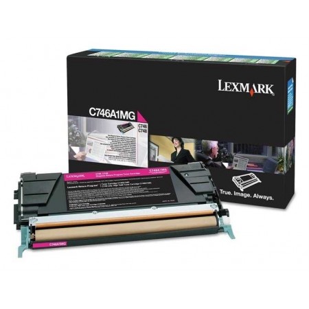 Lexmark C746A1MG Kırmızı Orjinal Toner Lexmark C746A1MG Kırmızı Orjinal Toner
