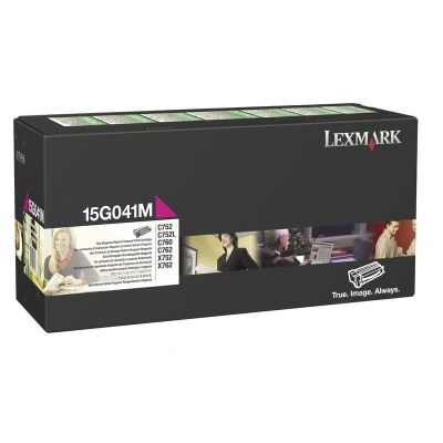 Lexmark (C752) 15G041M Kırmızı Orjinal Toner