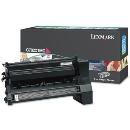 Lexmark (C782) C782X1MG Kırmızı Orjinal Toner Extra Yüksek Kapasiteli Lexmark (C782) C782X1MG Kırmızı Orjinal Toner Extra Yüksek Kapasiteli