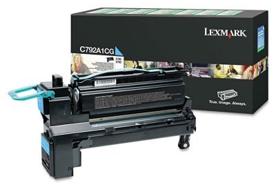 Lexmark (C792) C792A1CG Mavi Orjinal Toner
