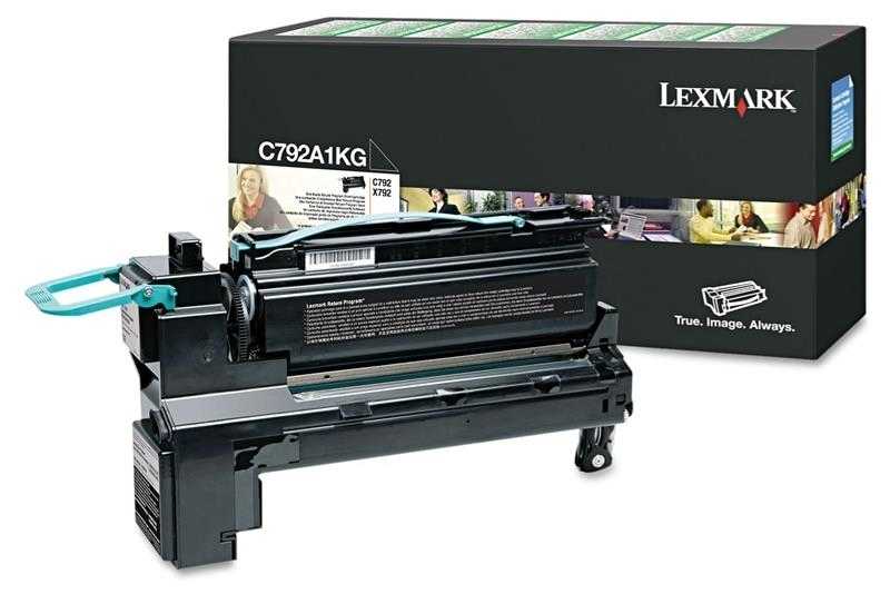 Lexmark (C792) C792A1KG Siyah Orjinal Toner