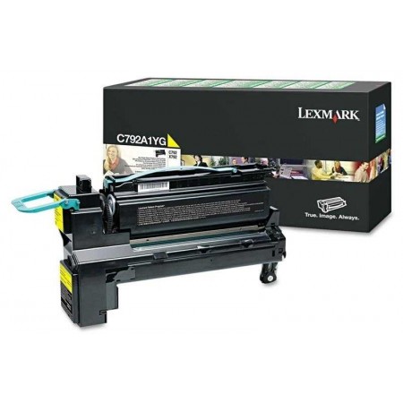 Lexmark (C792) C792A1YG Sarı Orjinal Toner Lexmark (C792) C792A1YG Sarı Orjinal Toner