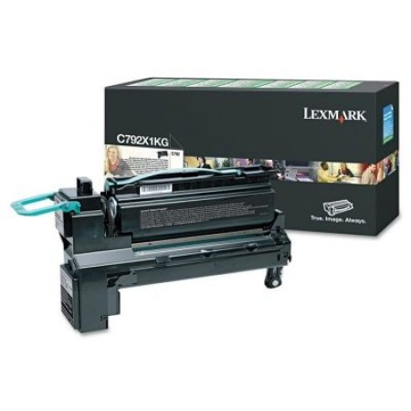 Lexmark (C792) C792X1KG Siyah Orjinal Toner Yüksek Kapasiteli Lexmark (C792) C792X1KG Siyah Orjinal Toner Yüksek Kapasiteli