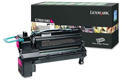 Lexmark (C792) C792X1MG Kırmızı Orjinal Toner Yüksek Kapasiteli