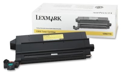 Lexmark (C910) 12N0770 Sarı Orjinal Toner