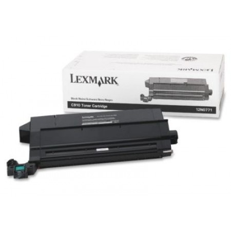 Lexmark (C910) 12N0771 Siyah Orjinal Toner Lexmark (C910) 12N0771 Siyah Orjinal Toner