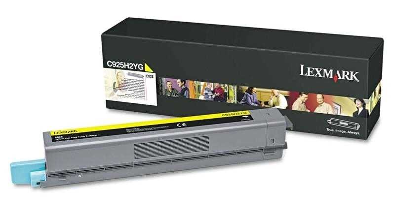 Lexmark C925H2YG Sarı Orjinal Toner