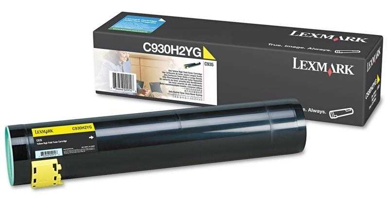 Lexmark C930H2YG Sarı Orjinal Toner