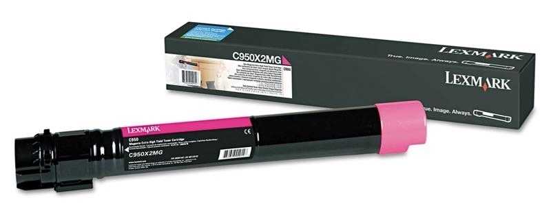 Lexmark C950X2MG Kırmızı Orjinal Toner