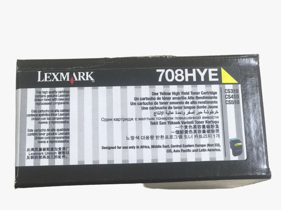 Lexmark CS310-708HYE Sarı Orjinal Toner Yüksek Kapasiteli