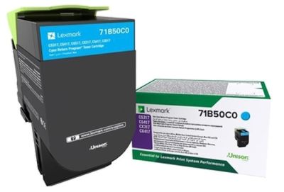 Lexmark (CS317) 71B50C0 Mavi Orjinal Toner