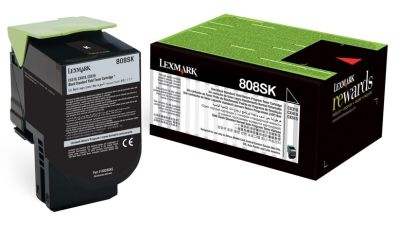 Lexmark (CX310) 80C8SK0 Siyah Orjinal Toner 
