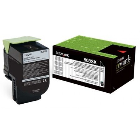 Lexmark (CX310) 80C8SK0 Siyah Orjinal Toner Lexmark (CX310) 80C8SK0 Siyah Orjinal Toner