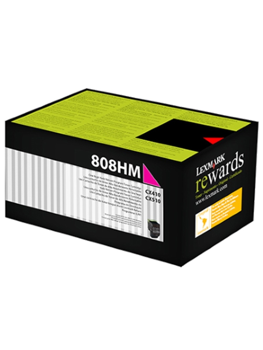 Lexmark (CX410) 80C8HME Kırmızı Orjinal Toner Yüksek Kapasiteli