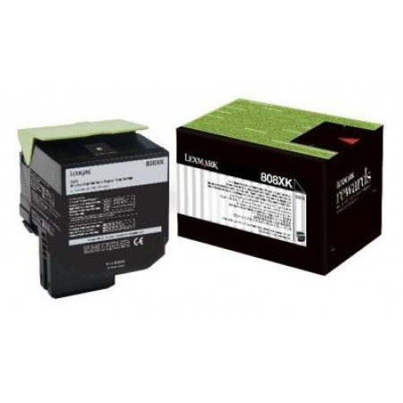 Lexmark (CX510) 80C8XK0 Siyah Orjinal Toner Extra Yüksek Kapasiteli Lexmark (CX510) 80C8XK0 Siyah Orjinal Toner Extra Yüksek Kapasiteli
