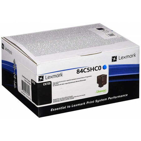 Lexmark CX725 84C5HC0 Mavi Toner
