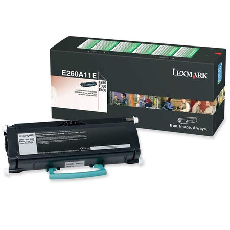 Lexmark E260A11E Siyah Orjinal Toner