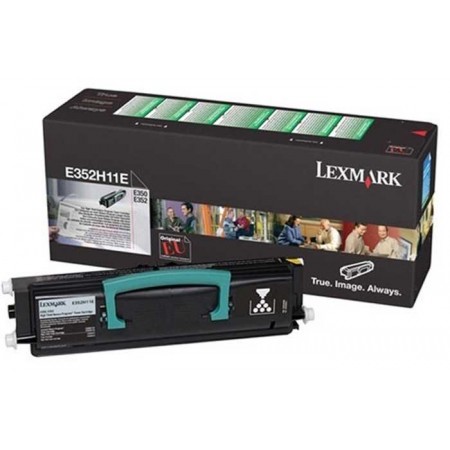 Lexmark E352H11E Siyah Orjinal Toner Lexmark E352H11E Siyah Orjinal Toner