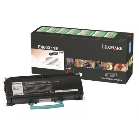 Lexmark E460X11E Siyah Orjinal Toner Lexmark E460X11E Siyah Orjinal Toner