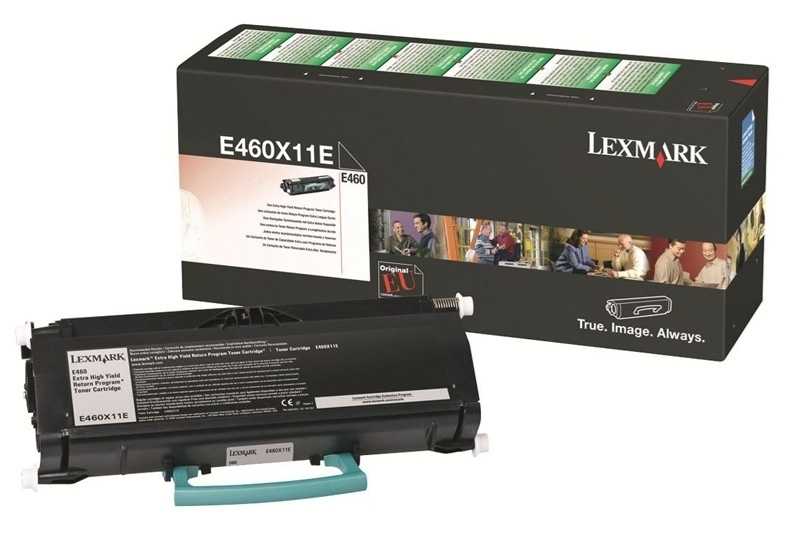 Lexmark E460X11E Siyah Orjinal Toner