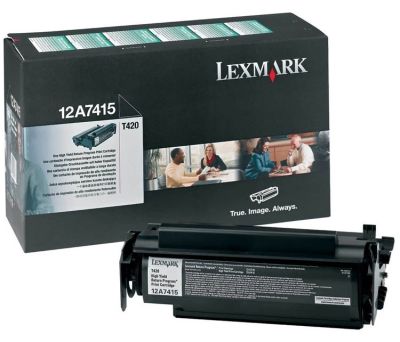 Lexmark (T420) 12A7415 Orjnal Toner Yüksek Kapasiteli