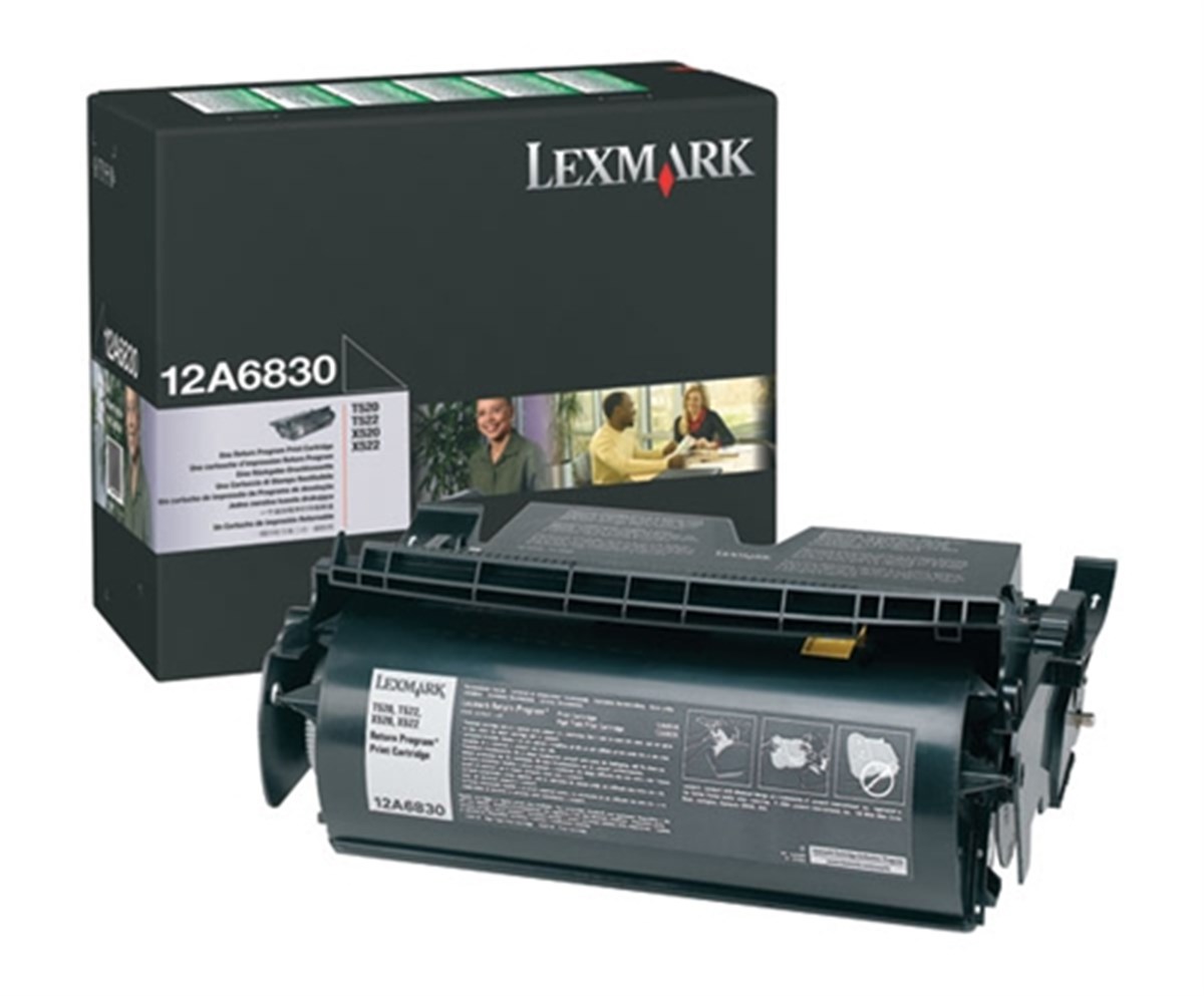 Lexmark T520-12A6835 Orjinal Toner Yüksek Kapasiteli