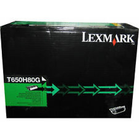 Lexmark T650H80G (T650-T652-T654) Siyah Orjinal Toner Yüksek Kapasite Lexmark T650H80G (T650-T652-T654) Siyah Orjinal Toner Yüksek Kapasite