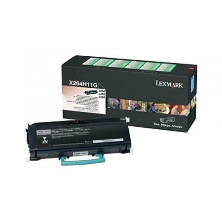 Lexmark X264H31G Siyah Orjinal Toner Lexmark X264H31G Siyah Orjinal Toner