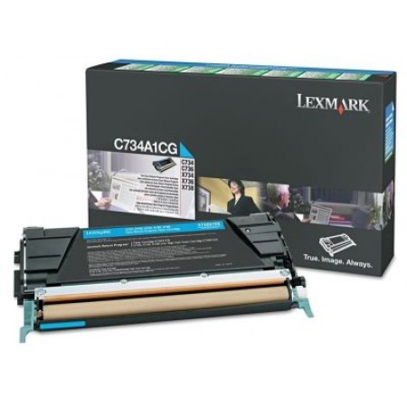 Lexmark (X746) X746A1CG Mavi Orjinal Toner Lexmark (X746) X746A1CG Mavi Orjinal Toner