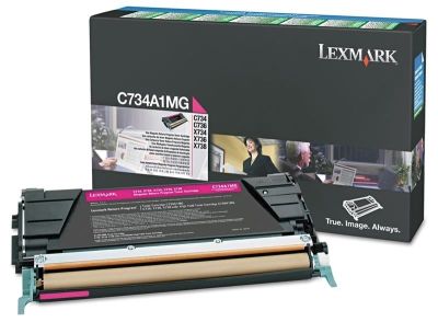 Lexmark (X746) X746A1MG Kırmızı Orjinal Toner