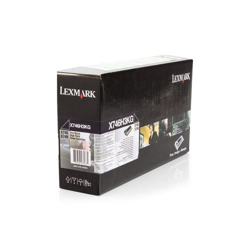 Lexmark X746H3KG Siyah Orjinal Toner
